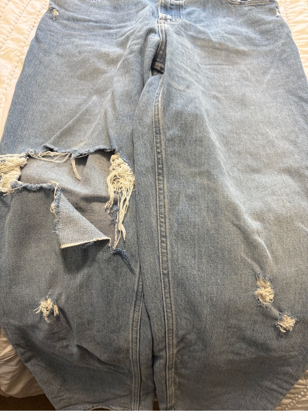 Abercrombie & Fitch The ’90s Straight Ultra High Rise Jeans size 8 Regular - Picture 6 of 8